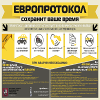 Европротокол при ДТП